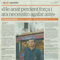 Interview avec Sanjosex El Periódico 2012-10-17